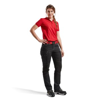 Blaklader 7159 Dames Service werkbroek denim stretch - Zwart