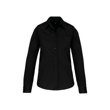 Kariban K542C Dames poplin blouse lange mouwen
