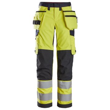 Snickers Workwear 6797 PW WN Trous HP ELP HV CL2