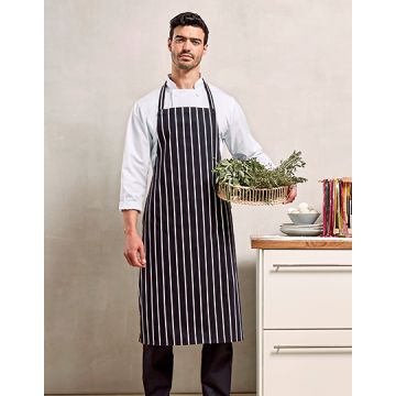 Premier Workwear PW110 Striped Bib Apron