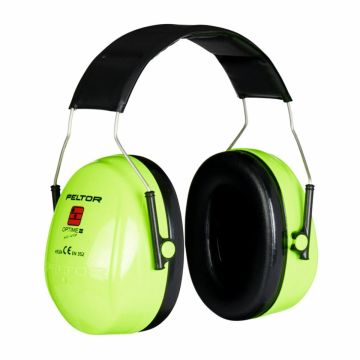 3M Peltor Optime II Gehoorkap Hi-Viz