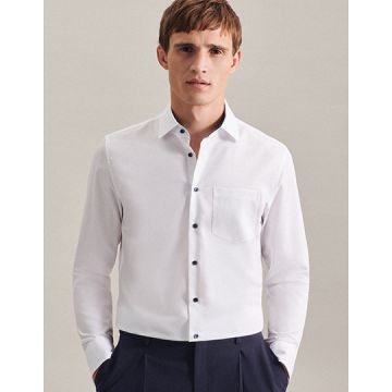 Seidensticker SN193690 Men´s Shirt Poplin Regular Fit Long Sleeve