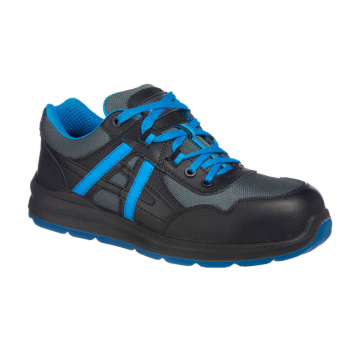 Portwest Volga Sportschoen FT60 S1P  Zwart/Blauw