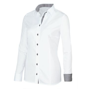 Giovanni Capraro 29335-15 Women's Blouse 55/45% Cotton/Polyester