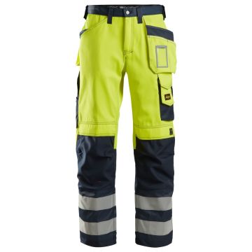 Snickers Workwear 3233 Trousers High Visibility, class 2