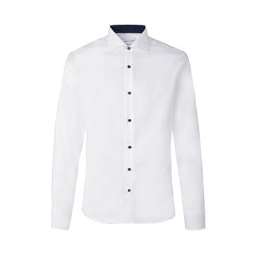 SEVEN SEAS S371 Fine Twill Contrast | slim