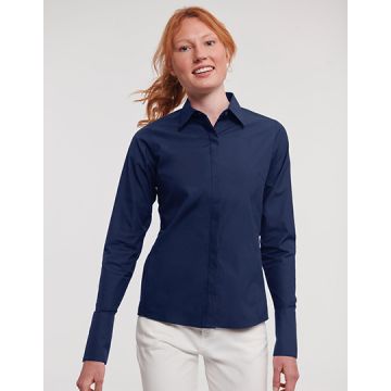 Russell Athletic Collection Z960F Ladies' Long Sleeve Fitted Ultimate Stretch Shirt