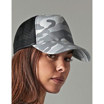 Beechfield CB694 Camo Snapback Trucker