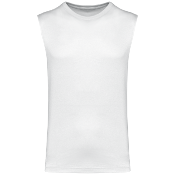 Kariban K3022ICX Mouwloos heren T-shirt Bio 150 IC White 3XL