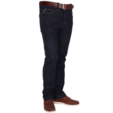 CrossHatch TRUCKER DARK STRETCH Men's stretch 5 pocket regular fit