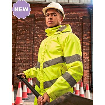 Regatta High Visibility RG4570 Pro Contract Hi-Vis Dover Jacket