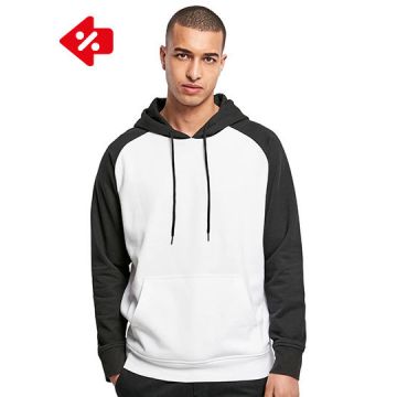 Build Your Brand Basic BYBB005 Basic Raglan Hoody