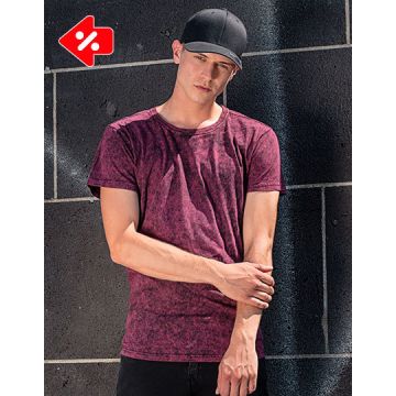 Build Your Brand BY070 Acid Washed Tee