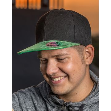 Result Headwear RH87 Bronx Flat Glitter Peak Snapback Cap
