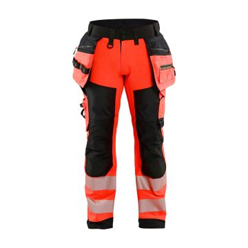 Blaklader 1820 Softshell Work Pants High Vis