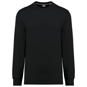 WK. Designed To Work WK303C Ecologisch uniseks T-shirt met lange mouwen