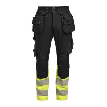 Jobman 65237270 2372 Hi-Vis Women's Craftsman Trousers Stretch HP