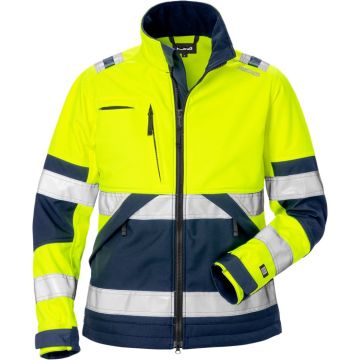FRISTADS 125023 High vis softshelljack dames klasse 2 4183 WYH