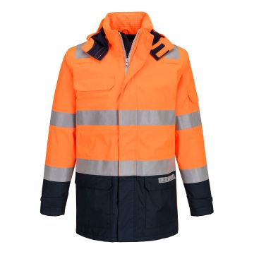Portwest FR605 Bizflame Regen+ Hi-Vis Vlamboog Jack