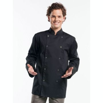 Basix 220 Chef Jacket Hilton Poco Black
