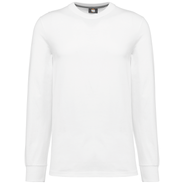 WK. Designed To Work WK303 Ecologisch uniseks T-shirt met lange mouwen