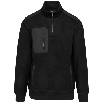 WK. Designed To Work WK905 Ecologishe fleece met ritskraag unisex