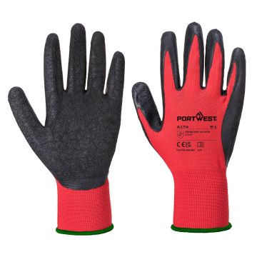 Portwest A174 Flex Grip Latex Handschoen