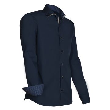 Giovanni Capraro 925-38 Men's Shirt 55/45% Cotton/Polyester