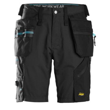 Snickers Workwear 6110 LiteWork, 37.5® Short Work Trousers with Holster Pockets