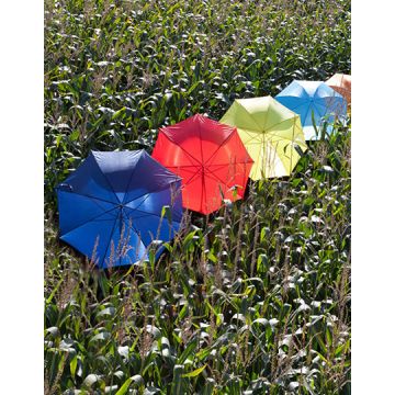 L-merch SC4064 Automatic Umbrella With Wooden Handle