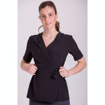 NORVIL 1100 Kimono Woman Short Sleeve Microfiber Stretch