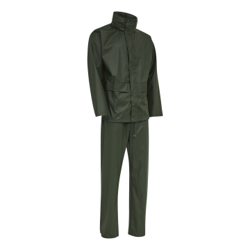 Elka Rainwear 0163124 Dry Zone Rain Jacket and Rain Pants PU Rain Set