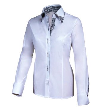 Giovanni Capraro 29303-10 Women's Blouse 55/45% Cotton/Polyester