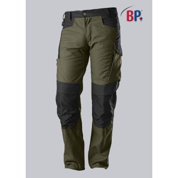 BP 1820-565-0032 Robuuste werkbroek met kniezakken - Groen