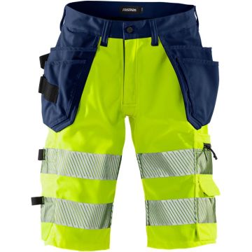 FRISTADS 131153 High-vis korte stretchbroek klasse 1 2509 PLU