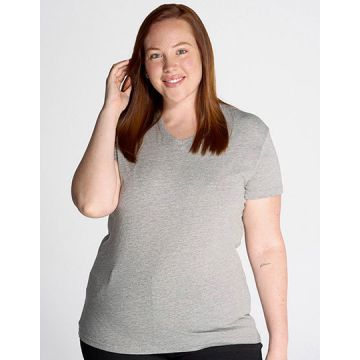 JHK JHK604 Ladies´ Curves T-Shirt V-Neck