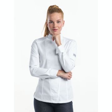 Chaud Devant 257 Chef Jacket Lady Biker SFX White