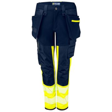 ProJob 646543 6543 Women's Signaling Stretch Pants and ISO 20471 Class 1
