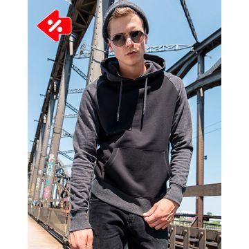 Build Your Brand BY077 Raglan Hoody