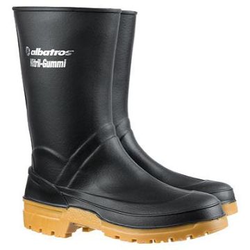 Albatros 564040 GUARDIAN MID BLACK Nitrile Rubber Boots