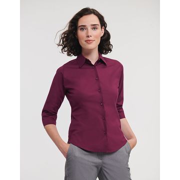 Russell Athletic Collection Z946F Ladies' Long Sleeve Classic Pure Cotton Poplin Shirt