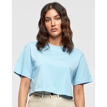 Build Your Brand BY264 Ladies Short Oversized Tee