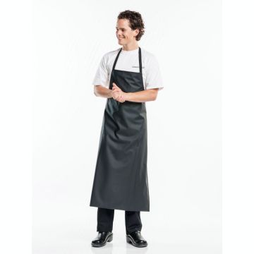 Basix 527 Waterproof Black Bib Apron