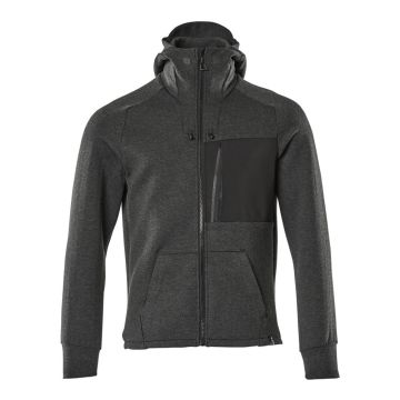 MASCOT 17384 Hooded Sweatshirt with Zipper ADVANCED