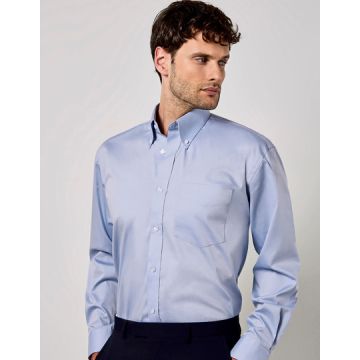 Kustom Kit K105 Men´s Classic Fit Premium Oxford Shirt Long Sleeve - Zwart
