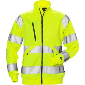FRISTADS 126535 High vis sweatjack dames klasse 3 7427 SHV