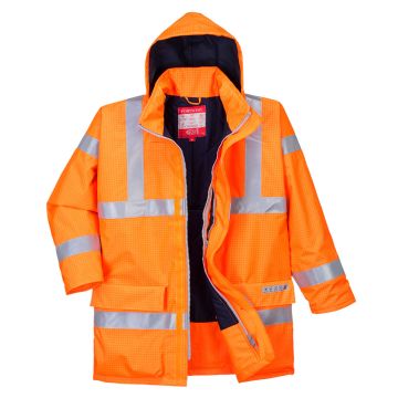 Portwest S778 Bizflame Regen Hi-Vis Ademende en Antistatisch FR Jack