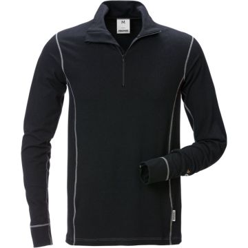 FRISTADS 121640 Flamestat T-shirt met korte rits 7029 MOF