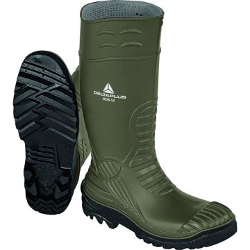 Delta Plus IRON S5 SRC KHAKI-BLACK BOOTS PVC