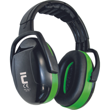 EAR DEFENDER 0402007399999 ED 1H gehoorb,-hoofd EAR DEFENDER groen